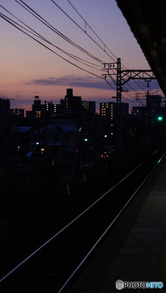 夜明けの空