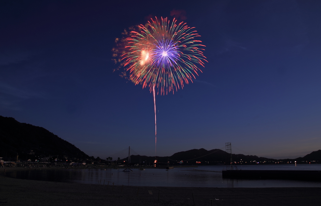 島の花火大会