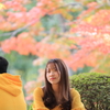 黄葉のお嬢さん♪
