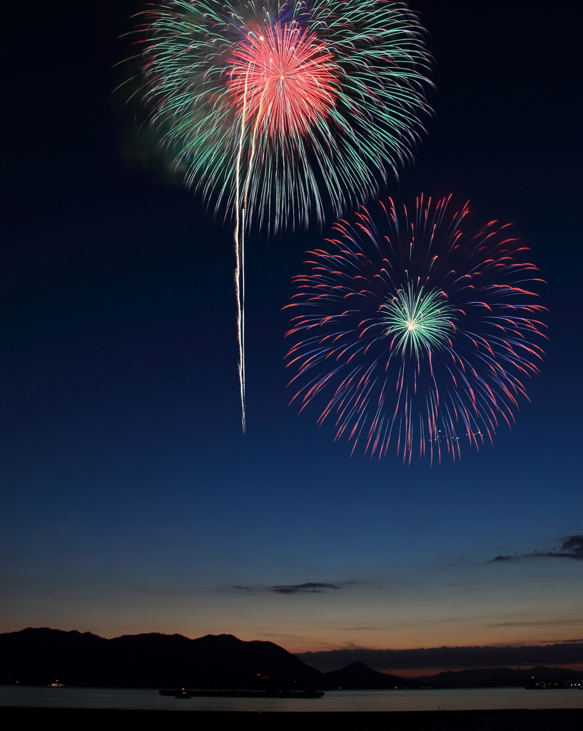 島の花火大会