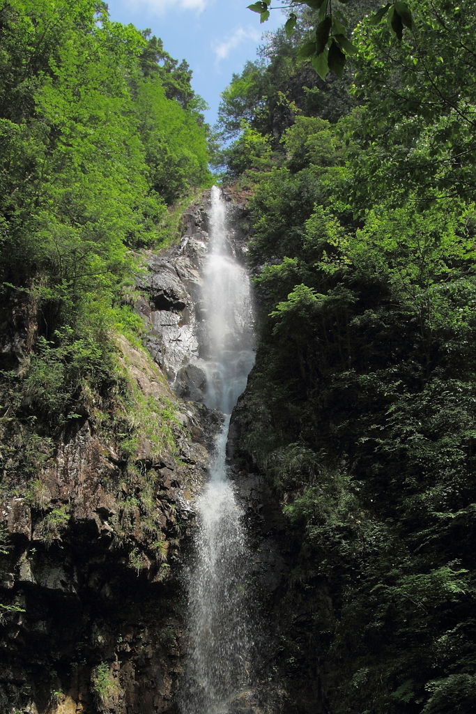 龍頭峡　二段滝