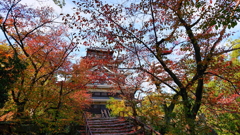 秋の広島城