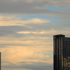 雨上がりの夕空