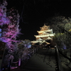 広島城ライトアップ