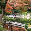 縮景園の秋