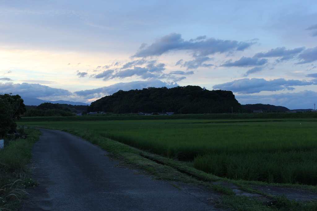 台風一過　晴天の予感