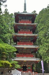 日光の五重塔