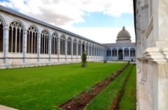 ドォオーモ・ディ　ピザのミュージアム庭