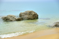 時をゆっくり過ごす波