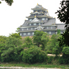 後楽園から見た岡山城