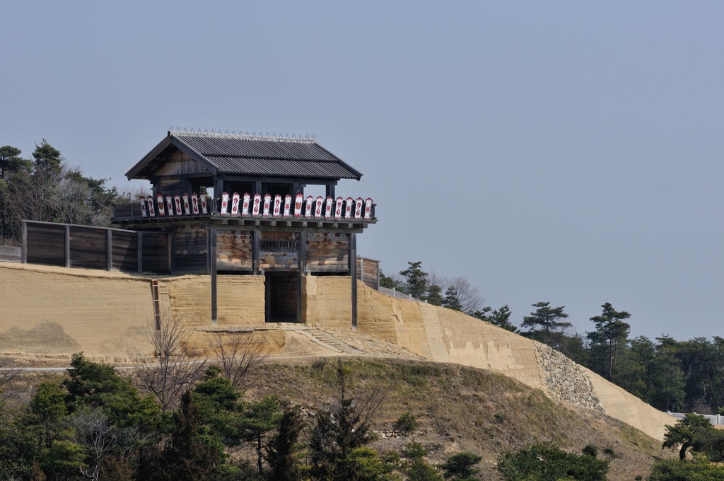 鬼ノ城西門