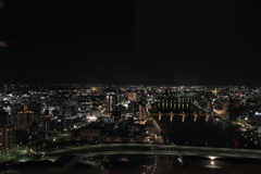 新潟市の夜景