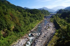 立山～山と川と空