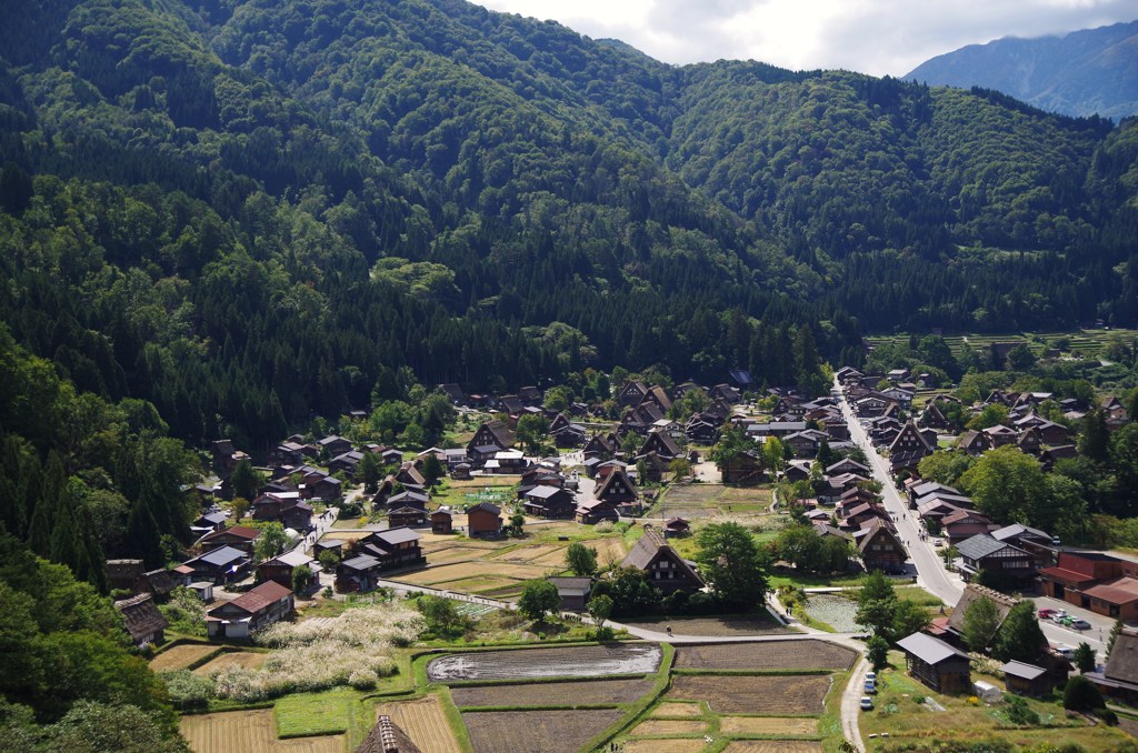 白川郷・展望台から