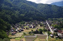 白川郷・展望台から