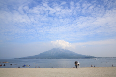 天晴桜島