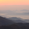 蛇円山から見る夜明け
