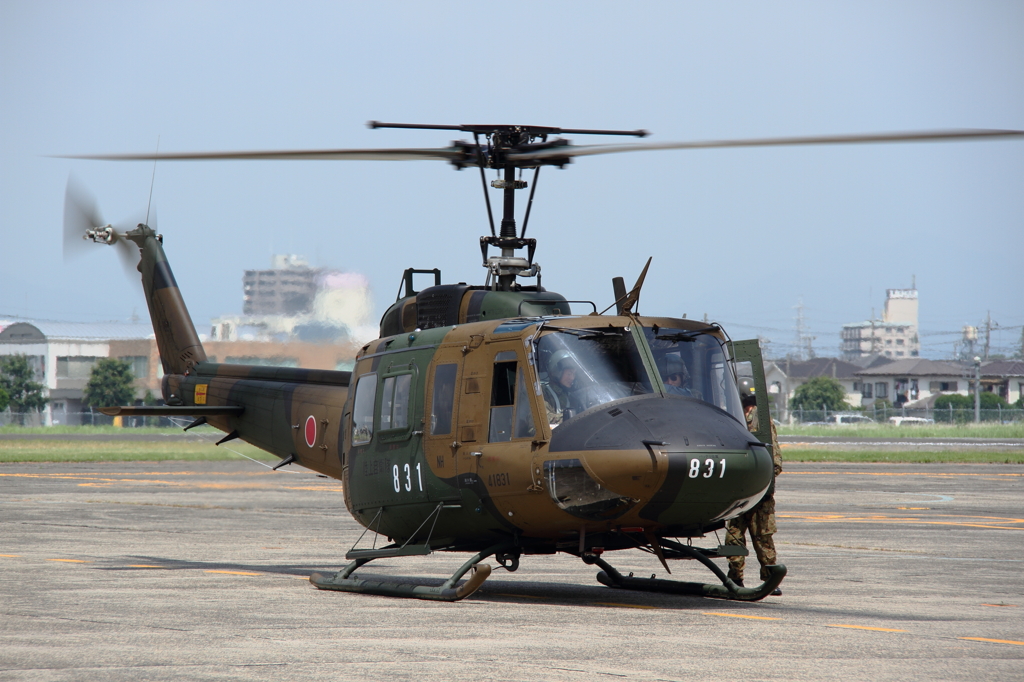 UH-1J　体験搭乗