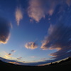 北風の夕暮れ