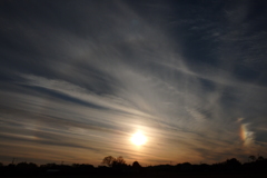 今日の空