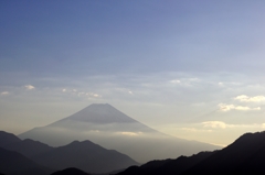 岩殿山からの富士山