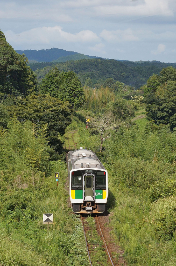 初秋の久留里線