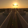 SUNSET AIRPLANE②