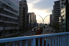 夕暮れ