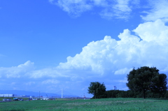 青空でいっぱい