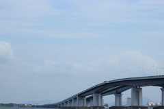 日本一でかい湖の橋