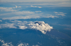 ８月の富士山