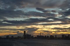 Sky in yokohama.