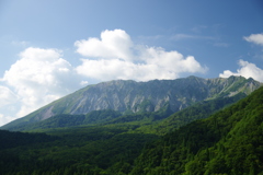 大山　鍵掛峠より