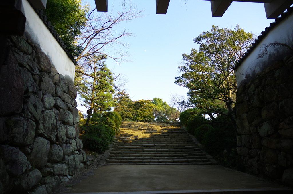 岡山城（烏城）①