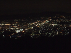 フィルター越しの夜景