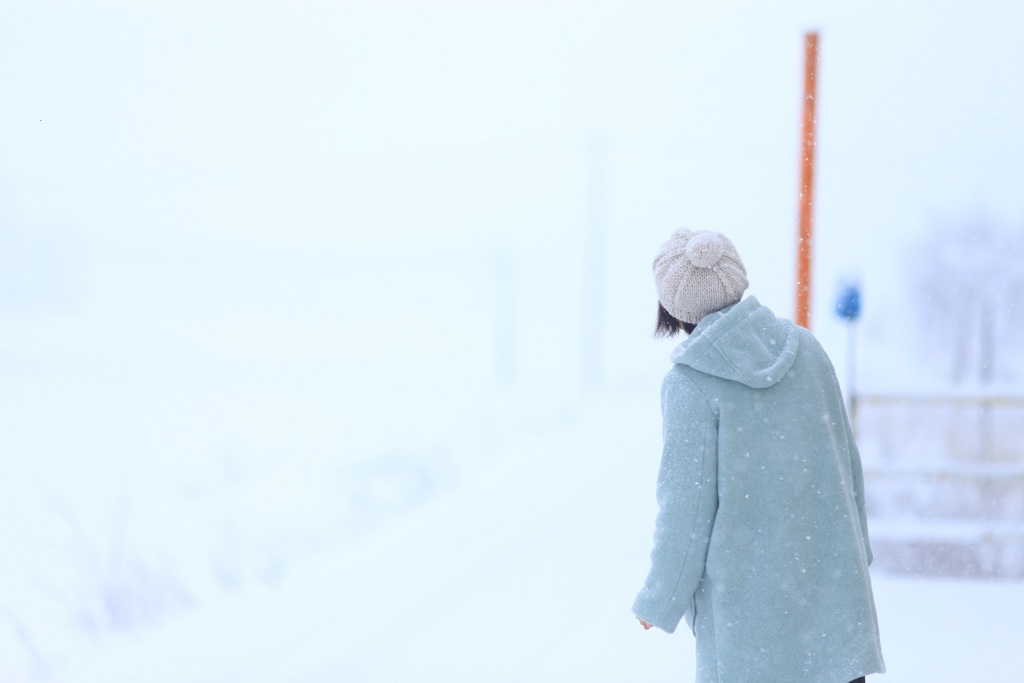 待ち時間 ～雪国のひと～