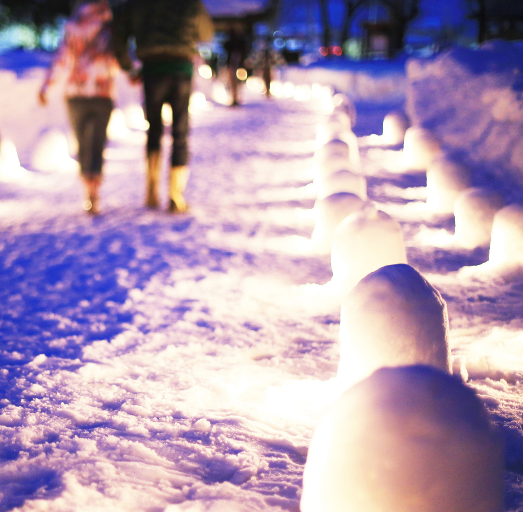 雪国メルヘン ～雪あかりの道～