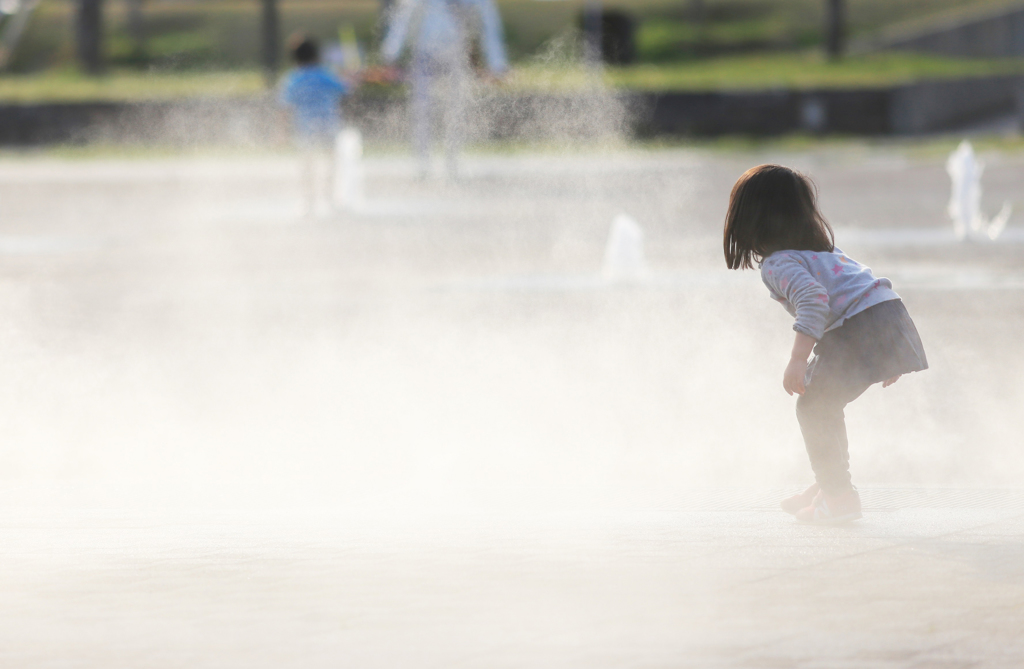 昼下がりの公園で
