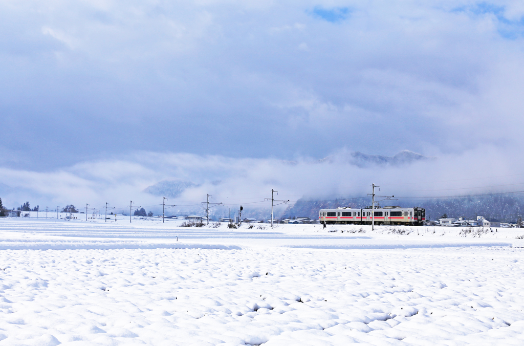 雪国列車がゆく♪♪