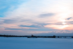 早春の大地～北海道　小清水町～