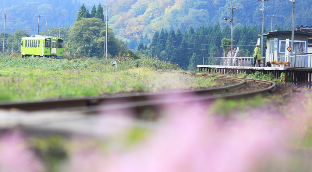 ｷﾐﾉﾅﾊ。 ～秋田内陸線　前田南駅～