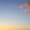 桜色の雲と