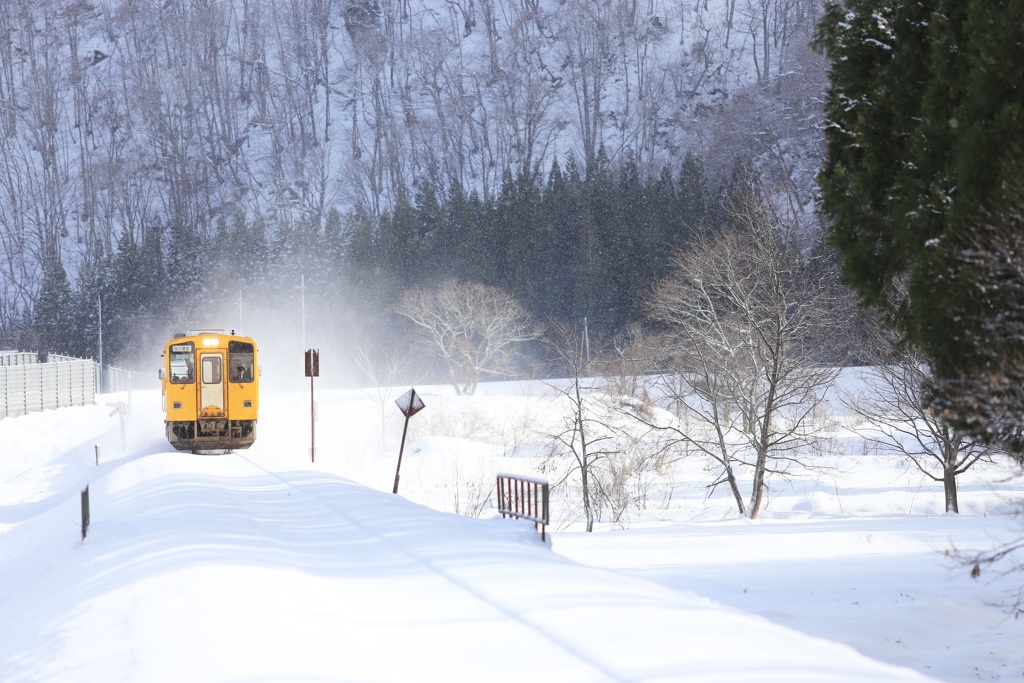 雪のち晴れ♪