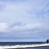 流氷の国の帽子岩