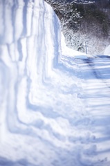 雪壁グラデーション