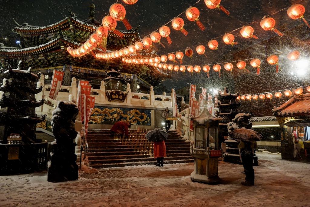 元宵節燈籠祭(横浜中華街)