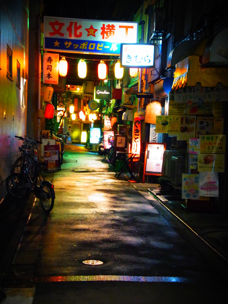 夜散歩　