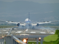 ANA B777 Landing