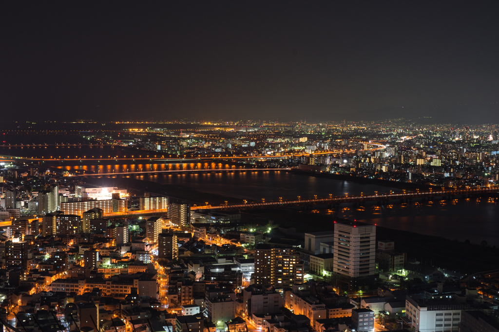 大阪の夜