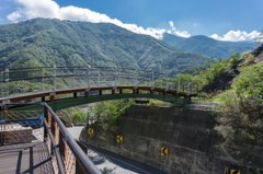 バイクの旅～台湾　北部横断道路～山々